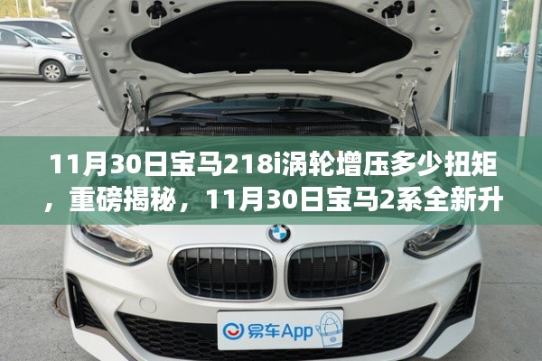 重磅揭秘,宝马2系全新升级,揭秘宝马218i涡轮增压惊人扭矩!