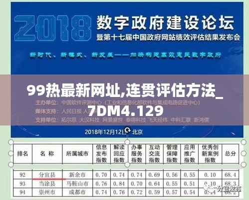 99热最新网址,连贯评估方法_7DM4.129