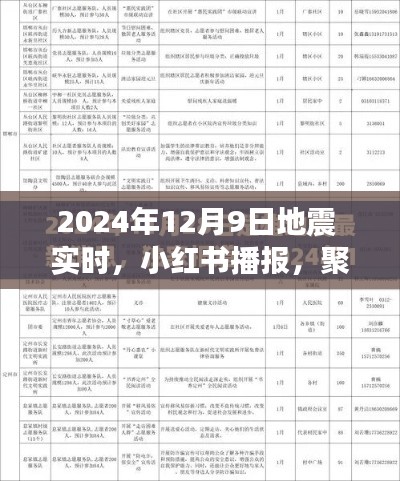小红书播报,聚焦2024年12月9日地震实时动态