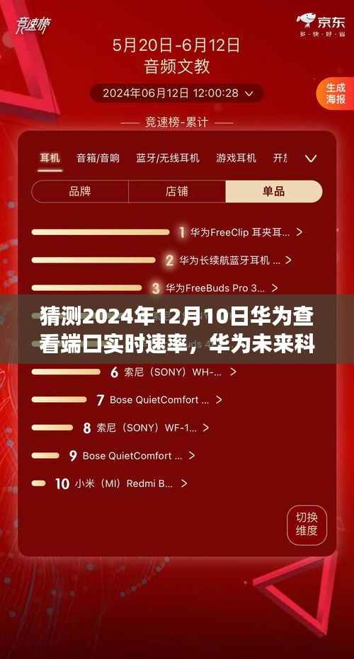 华为未来科技展望,掌握端口实时速率之旅,学习与创新引领未来展望(猜测至2024年12月)