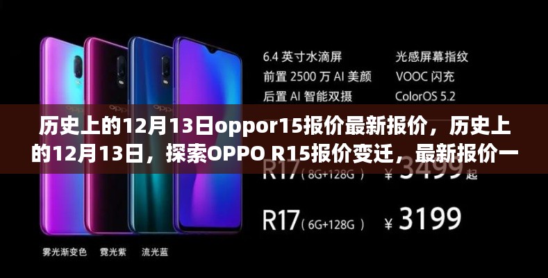 历史上的12月13日OPPO R15报价探索,最新报价与变迁一览