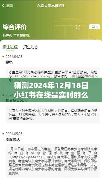 小红书在线实时性预测与深度评测,深度分析小红书在2024年视角下的实时性能及用户体验体验分析