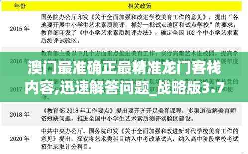 澳门最准确正最精准龙门客栈内容,迅速解答问题_战略版3.749