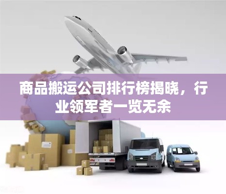 商品搬运公司排行榜揭晓,行业领军者一览无余