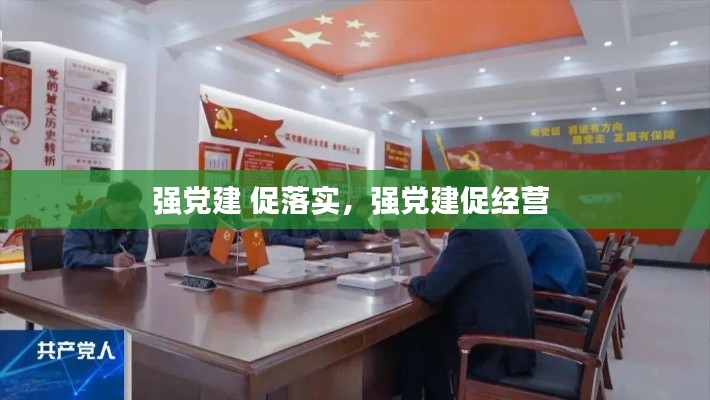 强党建 促落实,强党建促经营